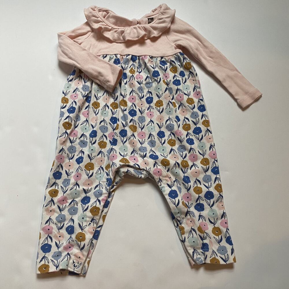 Tea Collection Floral One Piece Romper